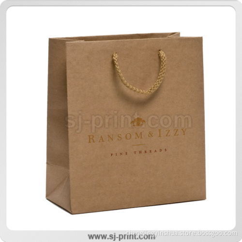 Elegant Eurototes Bag, High-End Craft Paper Shopping Bag
